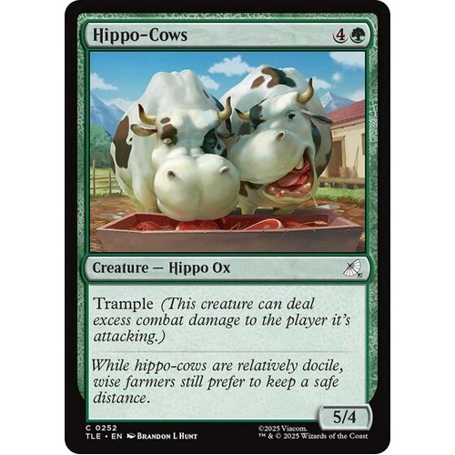 Hippo-Cows FOIL - TLE