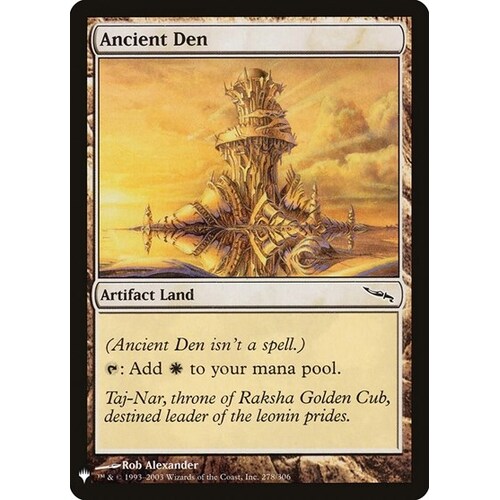 Ancient Den - TLP