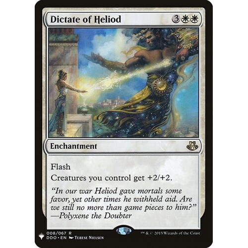Dictate of Heliod - TLP