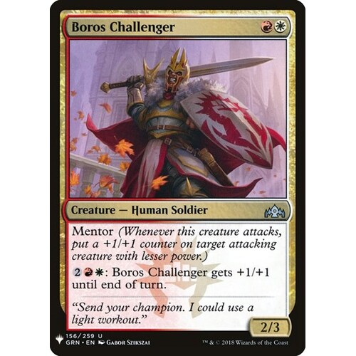 Boros Challenger - TLP