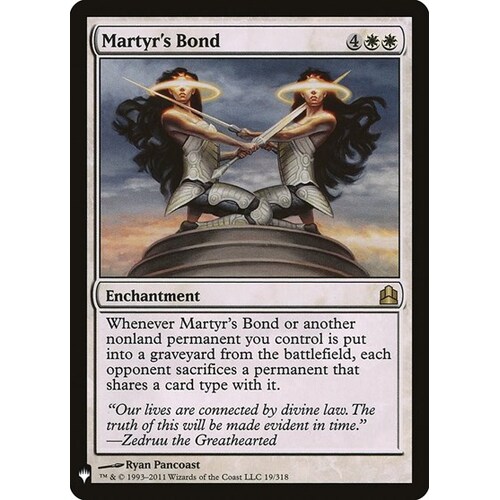 Martyr's Bond - TLP
