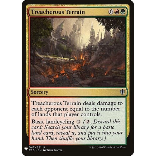 Treacherous Terrain - TLP