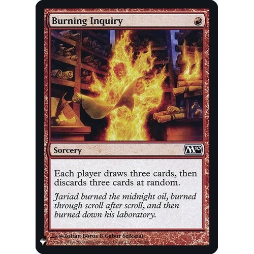 Burning Inquiry - TLP
