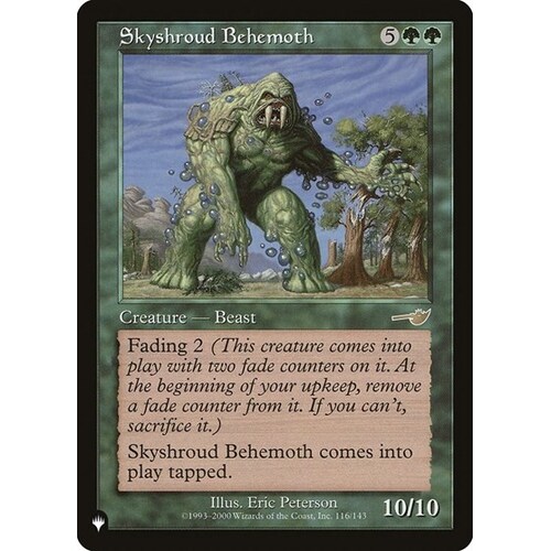 Skyshroud Behemoth - TLP