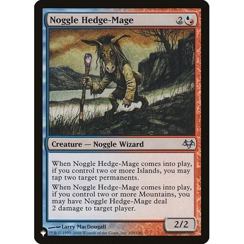 Noggle Hedge-Mage - TLP
