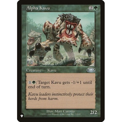Alpha Kavu - TLP