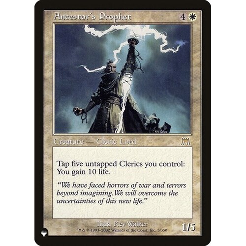 Ancestor's Prophet - TLP