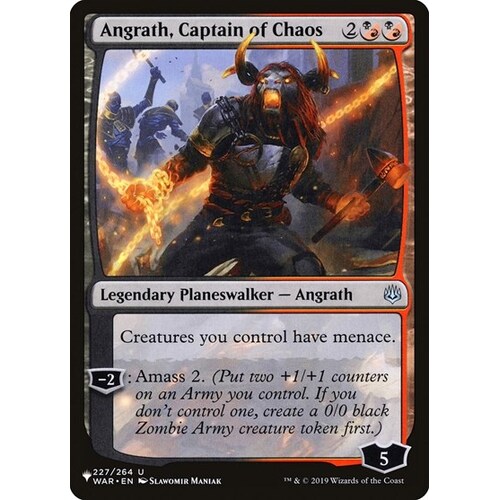 Angrath, Captain of Chaos - TLP