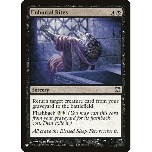 Unburial Rites - TLP