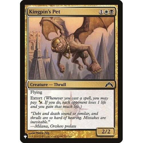 Kingpin's Pet - TLP