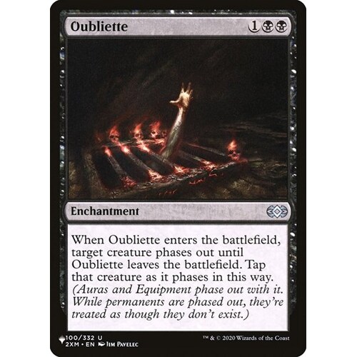 Oubliette - TLP