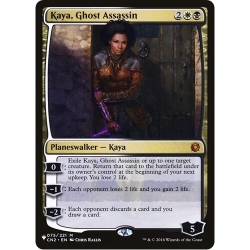 Kaya, Ghost Assassin - TLP