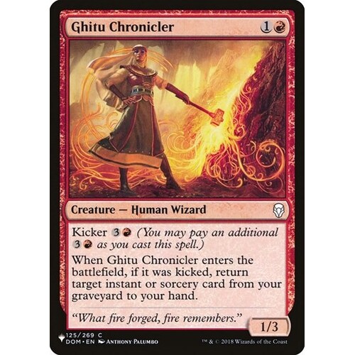 Ghitu Chronicler - TLP