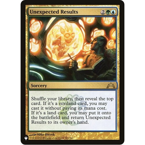 Unexpected Results - TLP