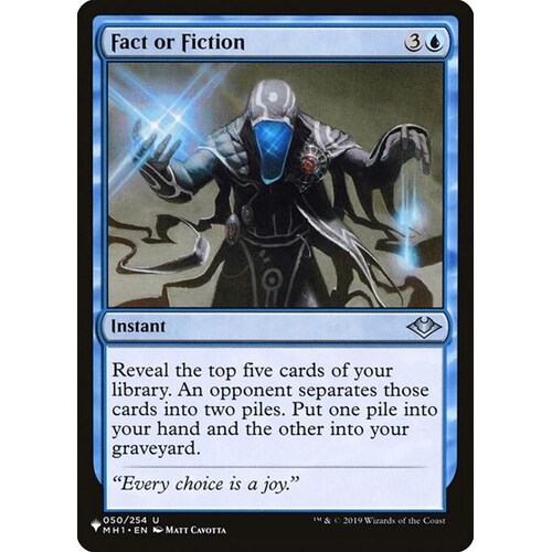 Fact or Fiction (MH1) - TLP