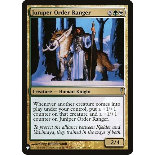Juniper Order Ranger - TLP