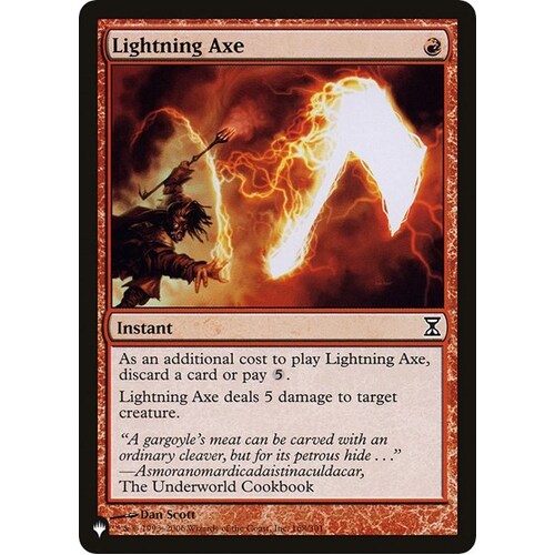 Lightning Axe - TLP