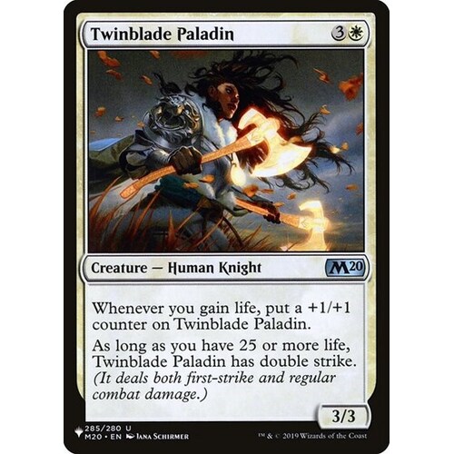 Twinblade Paladin - TLP