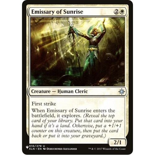 Emissary of Sunrise - TLP