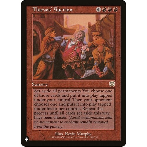 Thieves' Auction - TLP
