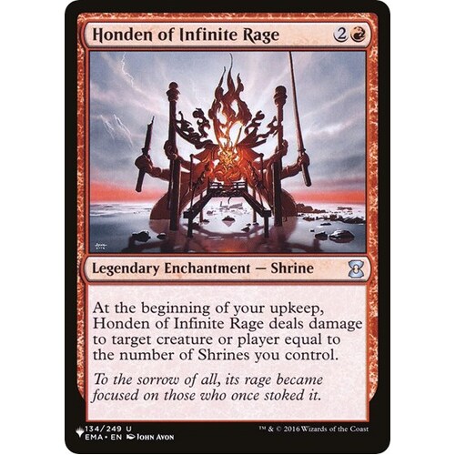 Honden of Infinite Rage - TLP