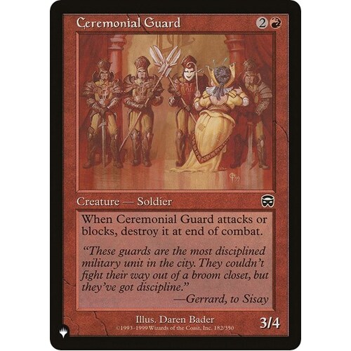 Ceremonial Guard - TLP