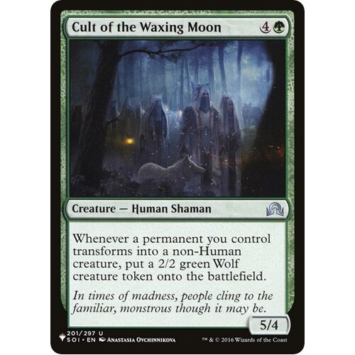 Cult of the Waxing Moon - TLP