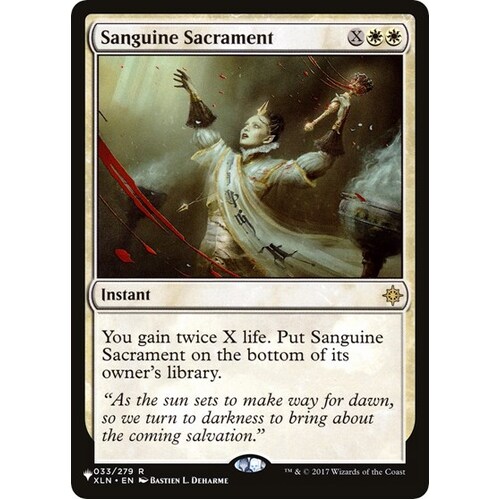 Sanguine Sacrament - TLP