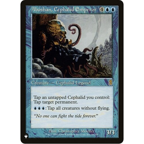 Aboshan, Cephalid Emperor - TLP