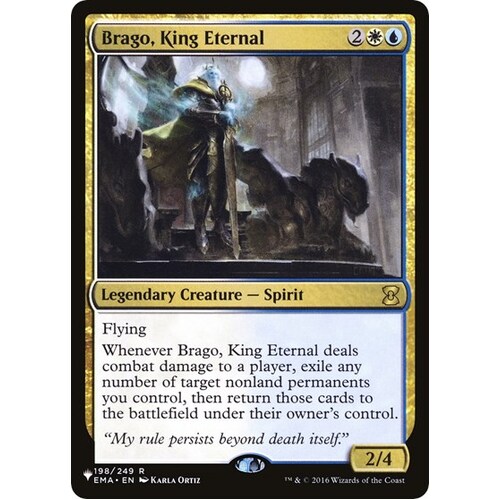 Brago, King Eternal - TLP