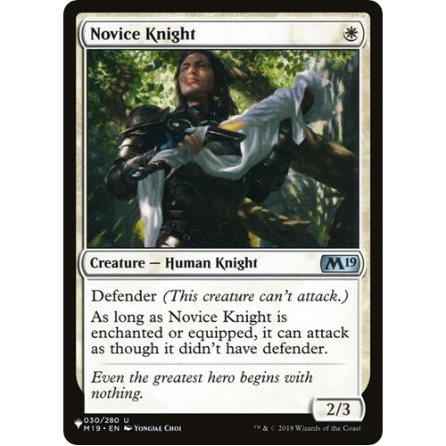 Novice Knight - TLP