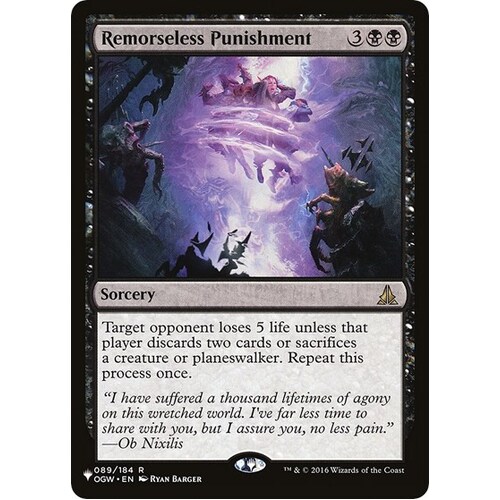 Remorseless Punishment - TLP