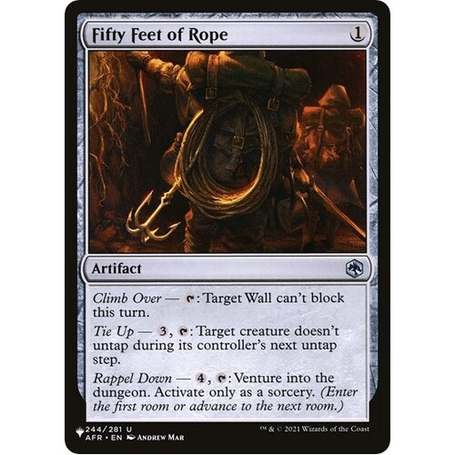 Fifty Feet of Rope - TLP