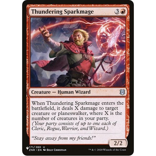 Thundering Sparkmage - TLP