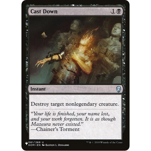 Cast Down - TLP