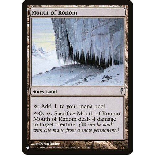 Mouth of Ronom - TLP