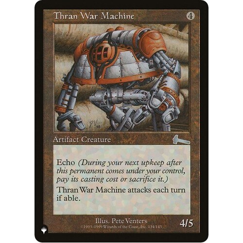Thran War Machine - TLP
