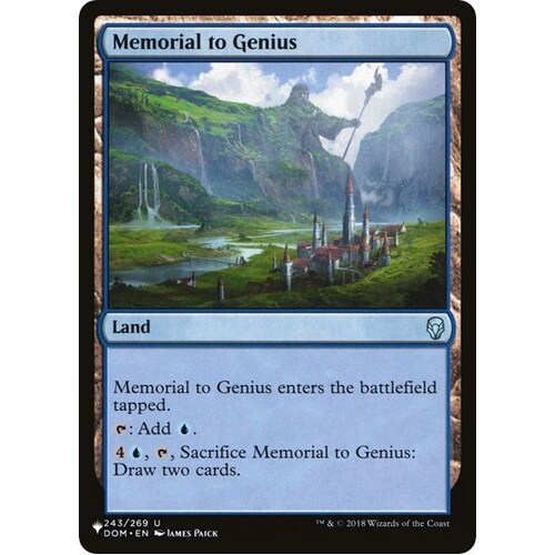 Memorial to Genius - TLP