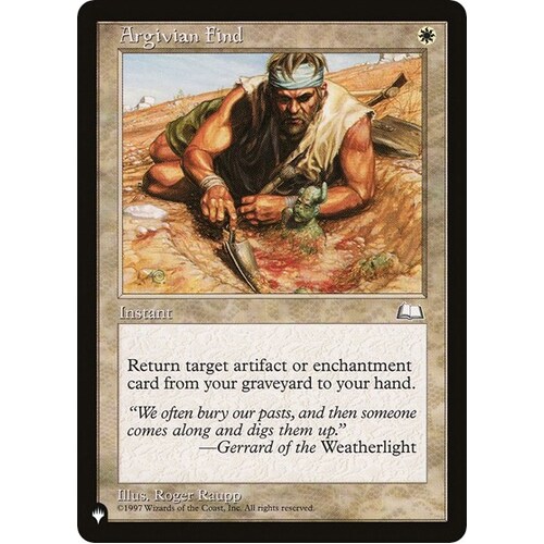 Argivian Find - TLP