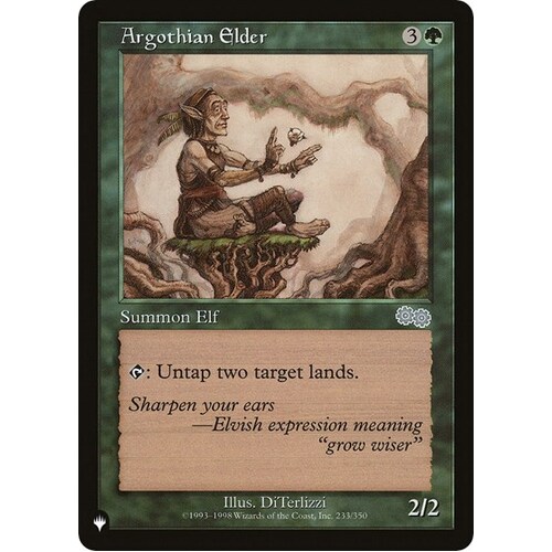 Argothian Elder - TLP