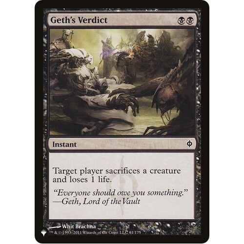 Geth's Verdict - TLP