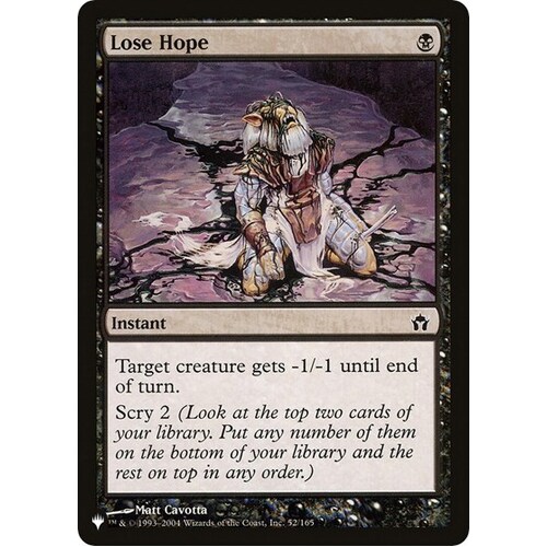 Lose Hope - TLP