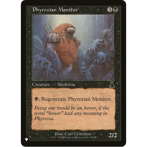 Phyrexian Monitor - TLP