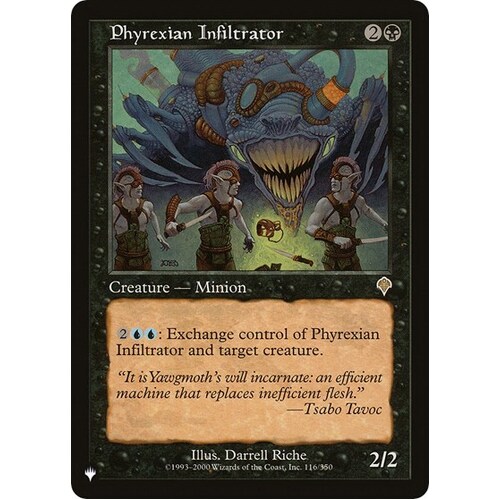 Phyrexian Infiltrator - TLP