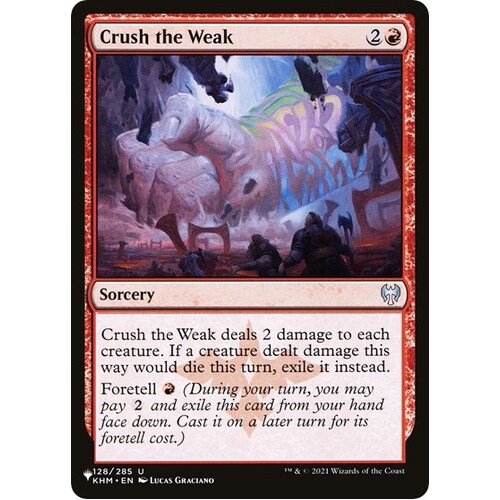 Crush the Weak - TLP