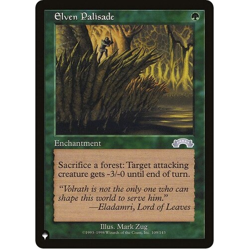 Elven Palisade - TLP