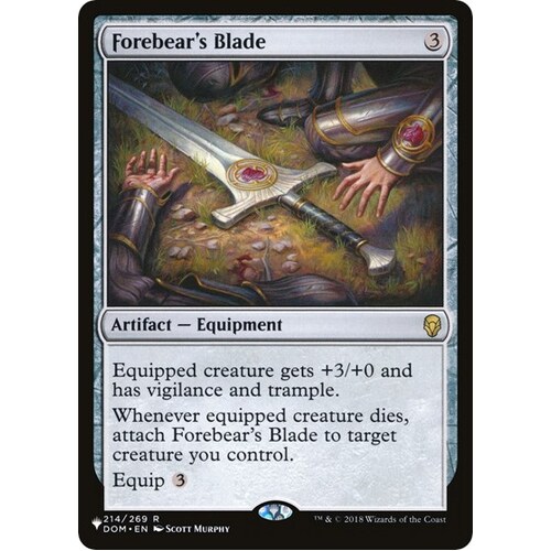 Forebear's Blade - TLP