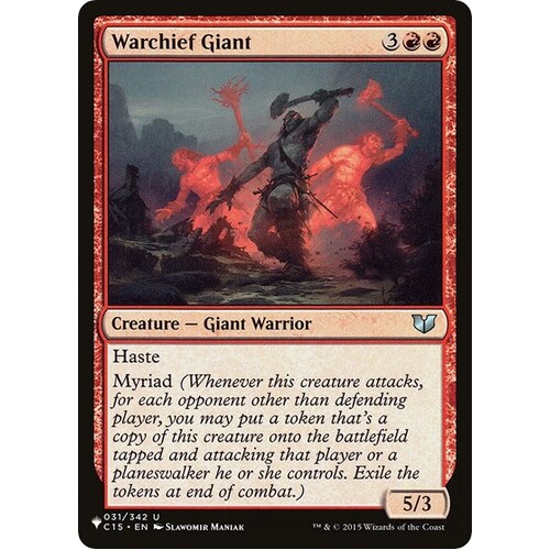 Warchief Giant - TLP
