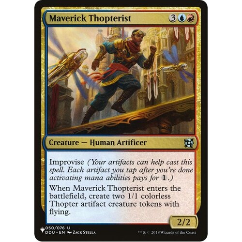 Maverick Thopterist (DDU) - TLP