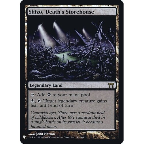 Shizo, Death's Storehouse - TLP